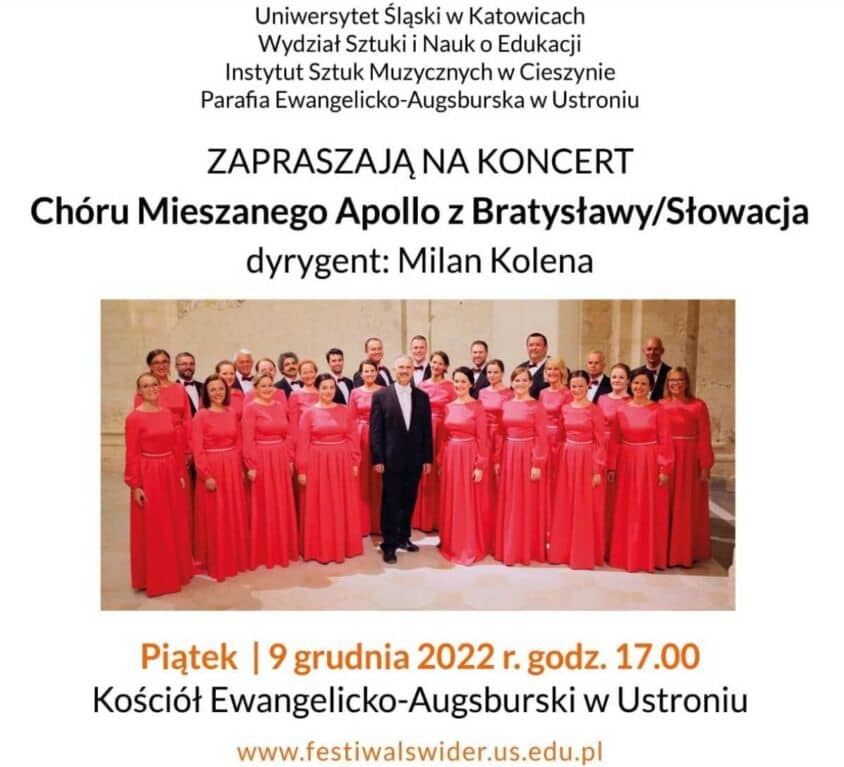 Koncert w Kościele Ewangelicko-Augsburskim w Ustroniu