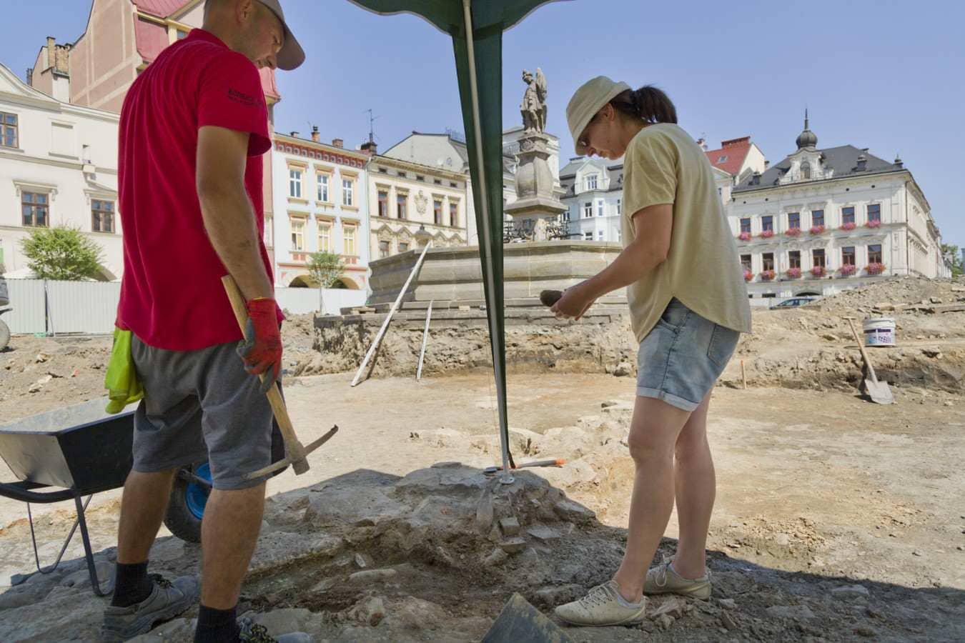 Relacja filmowa z badań archeologicznych w Cieszynie