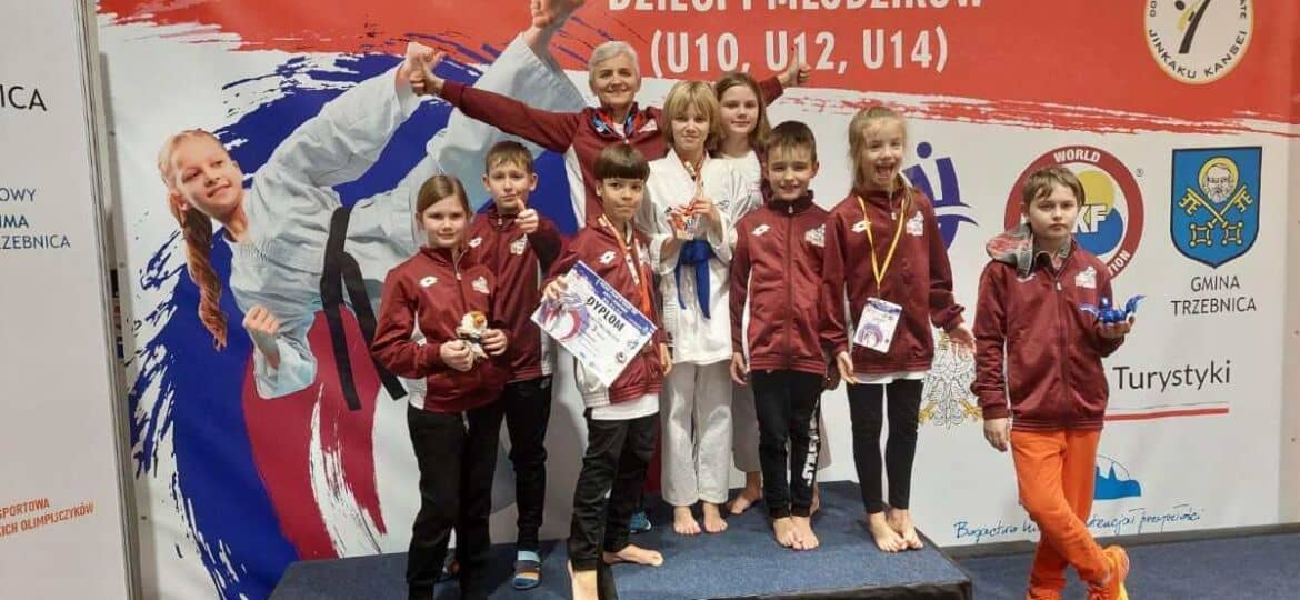 KSA Atemi z medalami na Pucharze Polski w Karate