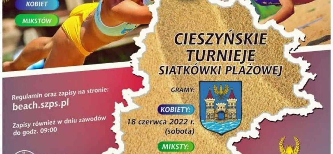 Mistrzostwa Śląska w siatkówce plażowej w Cieszynie