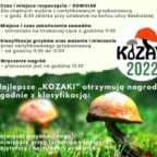 Kozak 2022, czyli Rodzinne Grzybobranie w Kozach