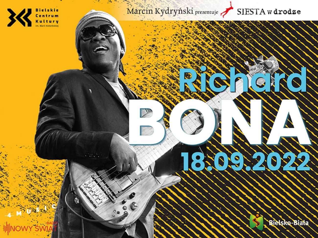 Richard Bona wystąpi w Bielskim Centrum Kultury!