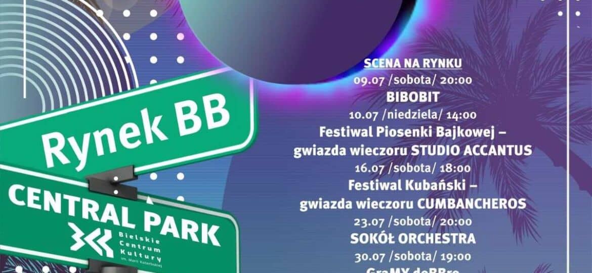 Cykl letnich koncertów plenerowych w Bielsku-Białej