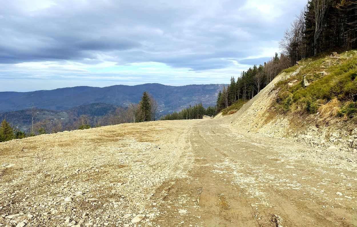 Ondraszek w Szczyrku: remont trasy narciarskiej