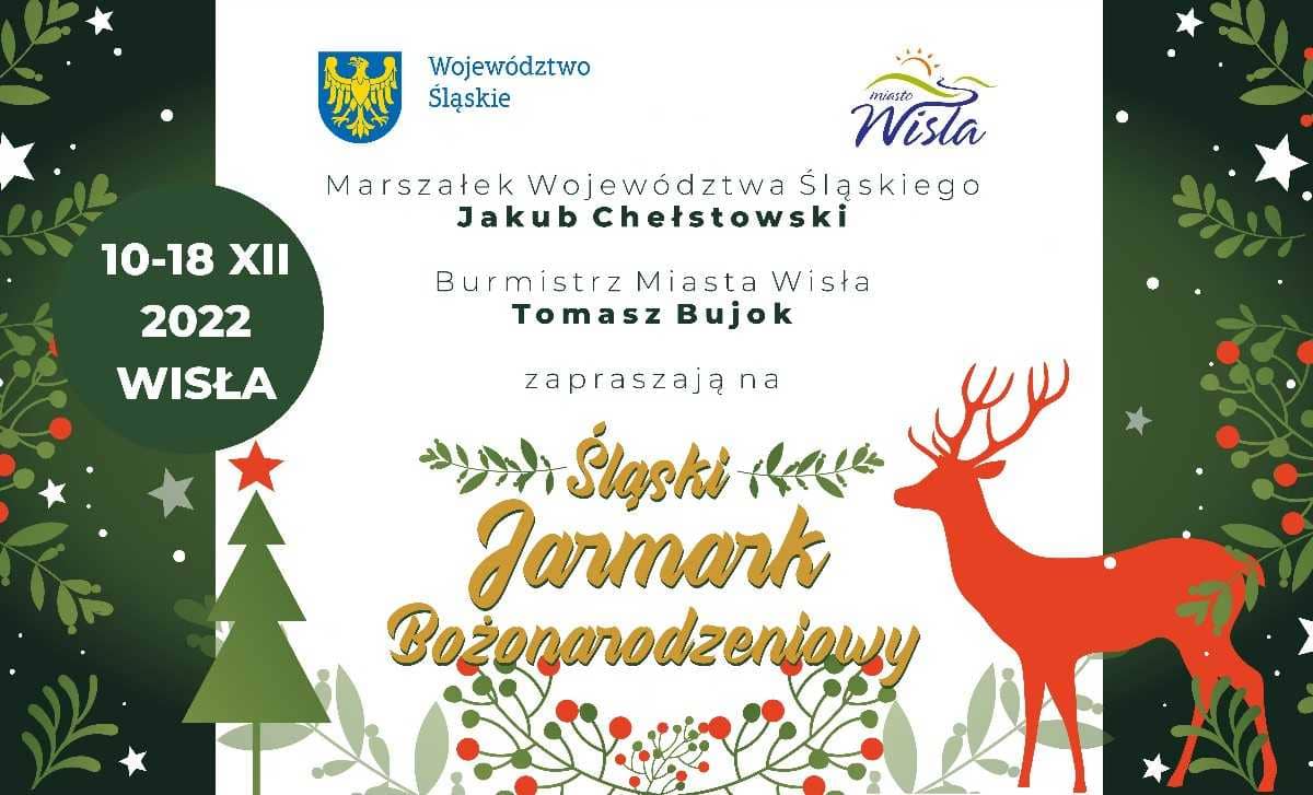 Śląski Jarmark Bożonarodzeniowy na rynku w Wiśle