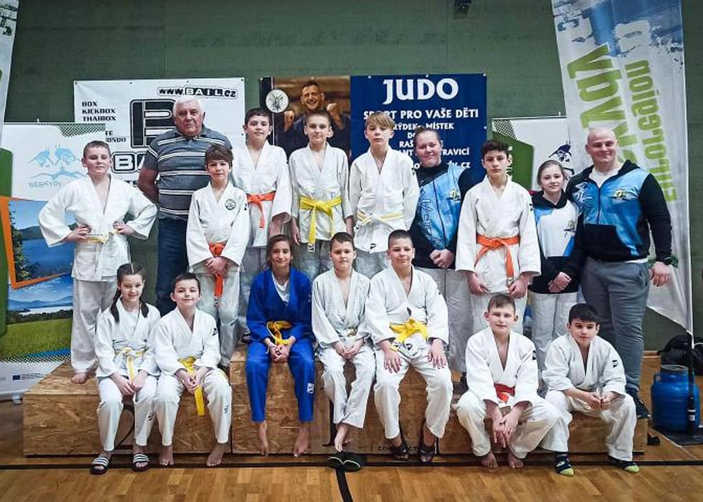 KS Cieszyn na 7. miejscu w czeskich zawodach w Judo