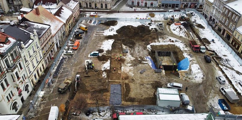 Badania archeologiczne na placu Wojska Polskiego w Bielsku-Białej